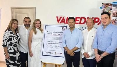 Coljuegos y la Alcald&iacute;a de Valledupar firman Pacto por la Legalidad